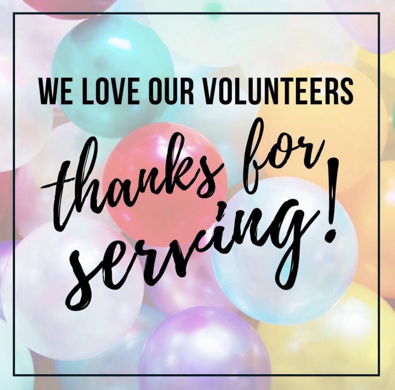 We Love Our Volunteers, Thanks for Serving! | New Life Restoration ...